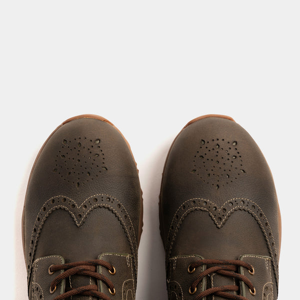 PENDLE // BOTTLE GREEN-Men's Outdoor | LANX Proper Men's Shoes