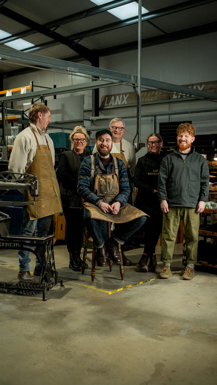 The RE-LANX team in the Whalley factory