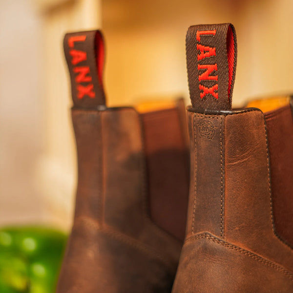 REED / BROWN-Women’s Chelsea | LANX Proper Men's Shoes