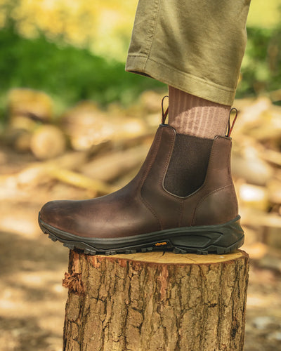 RIBCHESTER // BROWN DISTRESSED