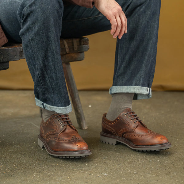 RISHTON // CARAMEL-Men's Shoes | LANX Proper Men's Shoes