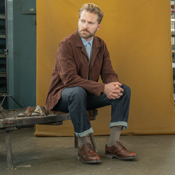 RISHTON // CARAMEL-Men's Shoes | LANX Proper Men's Shoes
