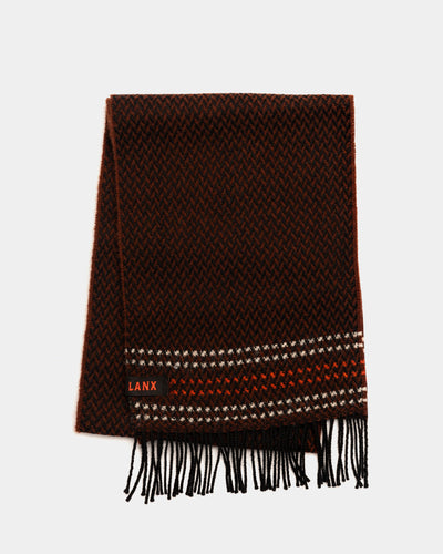 SALTERFORTH / BROWN-Scarf | LANX Proper Men's Shoes