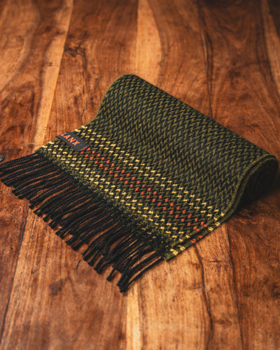 SALTERFORTH / GREEN-Scarf | LANX Proper Men's Shoes