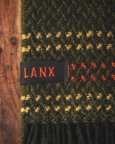 SALTERFORTH / GREEN-Scarf | LANX Proper Men's Shoes