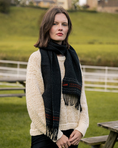 SALTERFORTH / GREY-Scarf | LANX Proper Men's Shoes