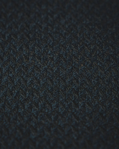 SALTERFORTH / NAVY-Scarf | LANX Proper Men's Shoes