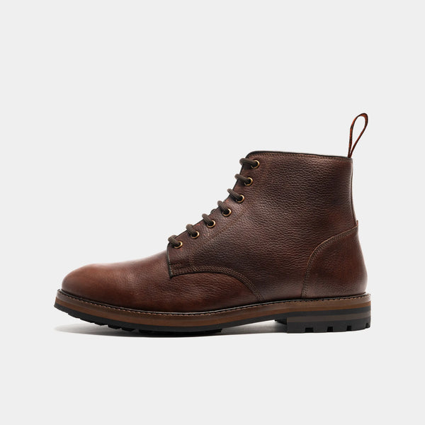 SETTLE // CHESTNUT GRAINED-Men's Boots | LANX Proper Men's Shoes