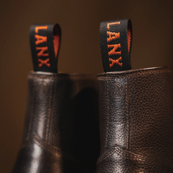 SETTLE // RAISIN GRAINED-Men's Boots | LANX Proper Men's Shoes