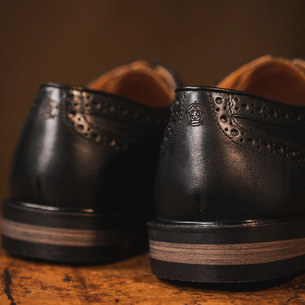 SHIREBURN // BLACK-Men's Shoes | LANX Proper Men's Shoes