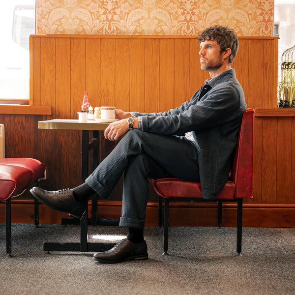 SHIREBURN // BLACK-Men's Shoes | LANX Proper Men's Shoes