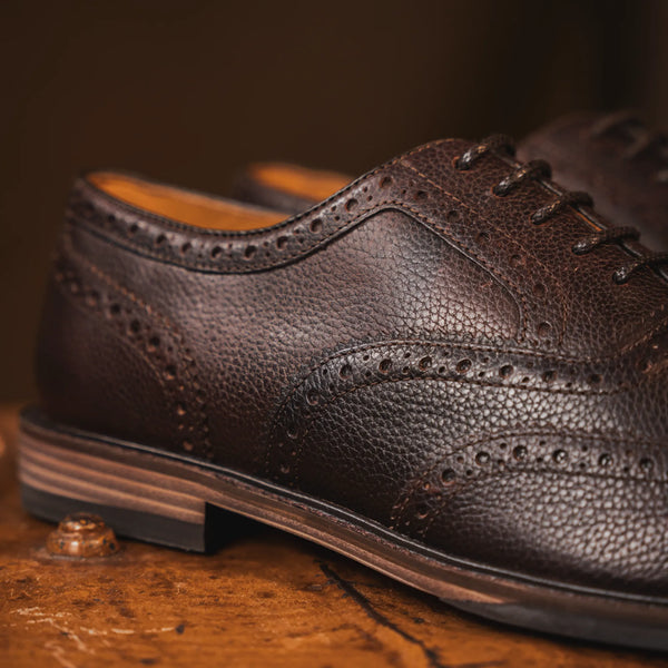 SHIREBURN // CHESTNUT GRAINED-Men's Shoes | LANX Proper Men's Shoes