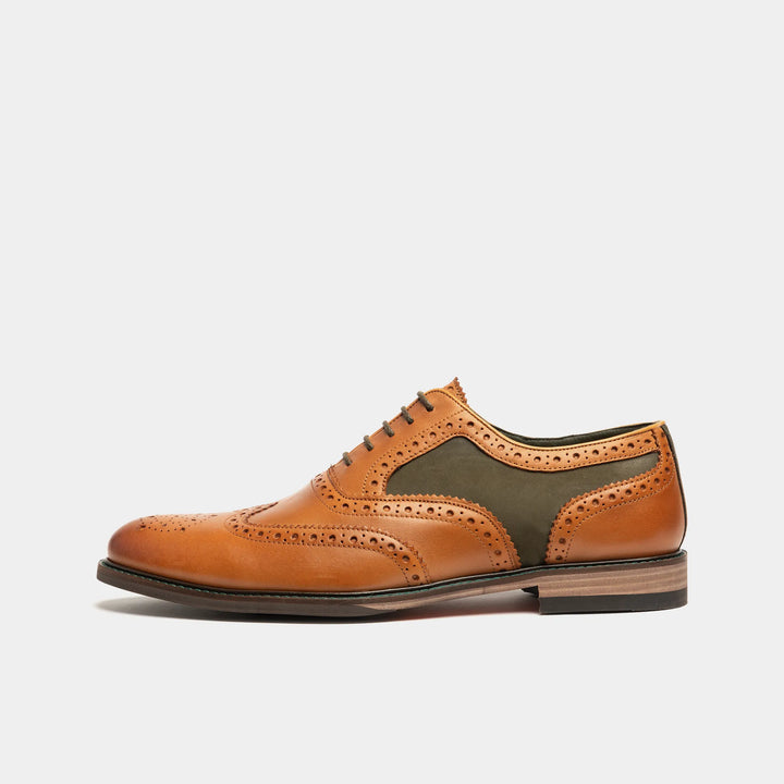 SHIREBURN // TAN & KHAKI-Men's Shoes | LANX Proper Men's Shoes