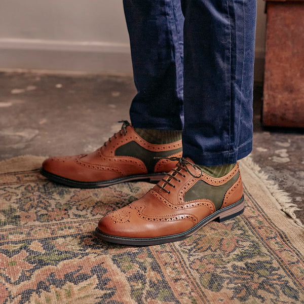 SHIREBURN // TAN & KHAKI-Men's Shoes | LANX Proper Men's Shoes
