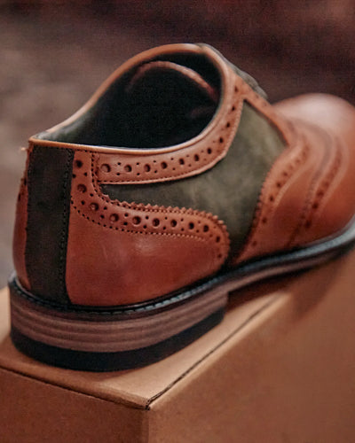 SHIREBURN // TAN & KHAKI-Men's Shoes | LANX Proper Men's Shoes