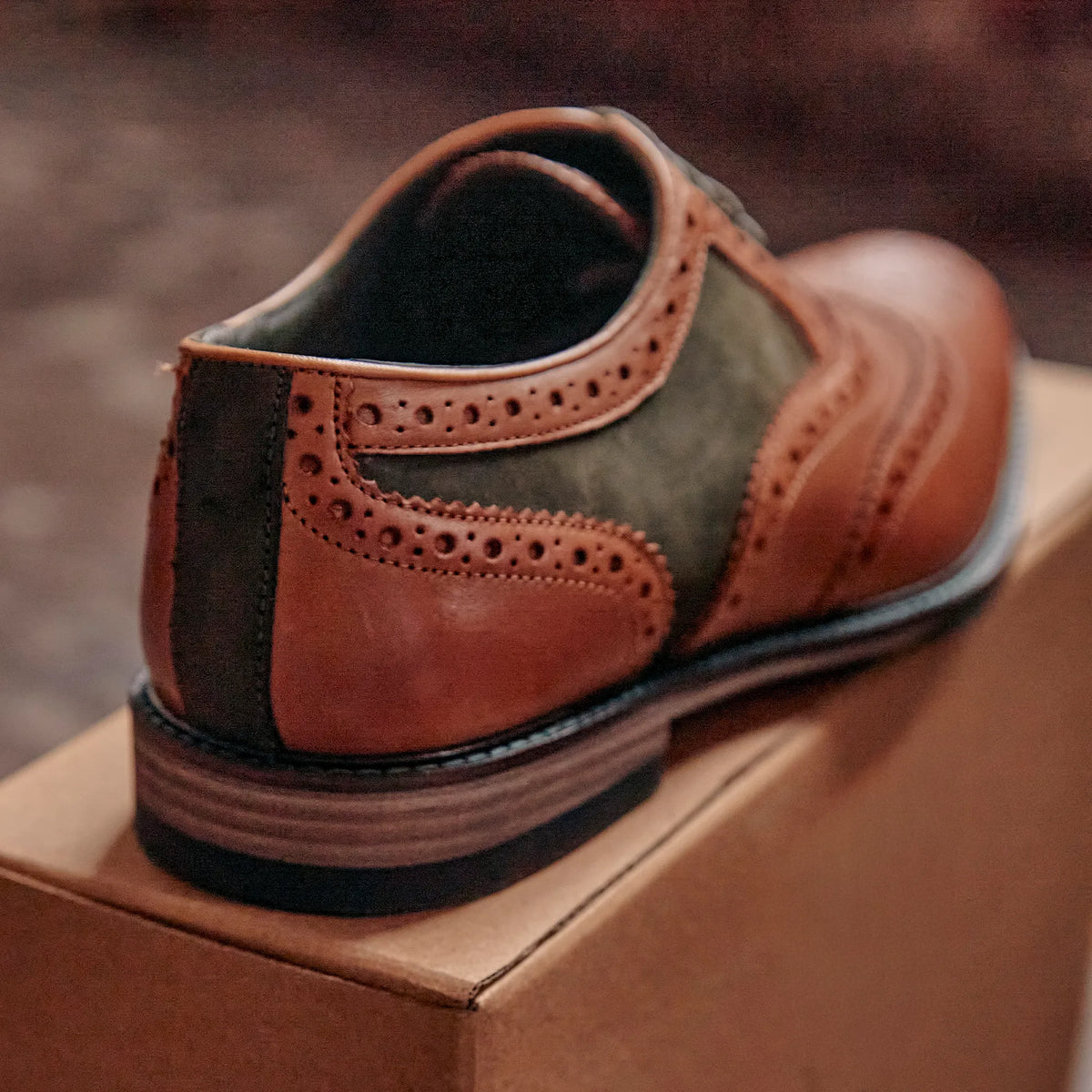 SHIREBURN // TAN & KHAKI-Men's Shoes | LANX Proper Men's Shoes