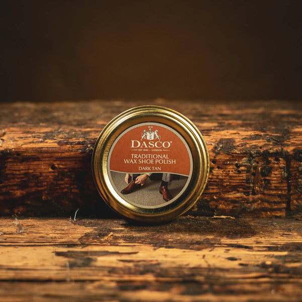 WAX POLISH / DARK TAN-Shoe Care | LANX Proper Men's Shoes