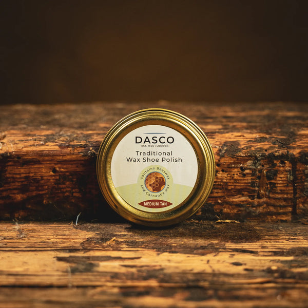 WAX POLISH / MEDIUM TAN-Shoe Care | LANX Proper Men's Shoes