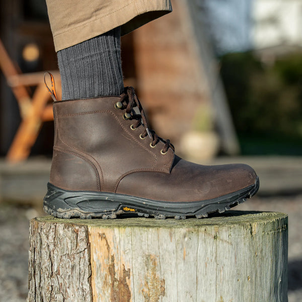 SLAIDBURN // BROWN DISTRESSED-Men's Outdoor | LANX Proper Men's Shoes