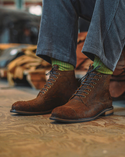 TASKER // BRONZE BROWN-Men's Boots | LANX Proper Men's Shoes