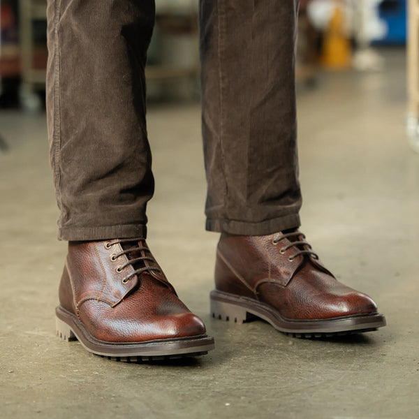 TIMPERLEY // COGNAC GRAINED-Men's Boots | LANX Proper Men's Shoes