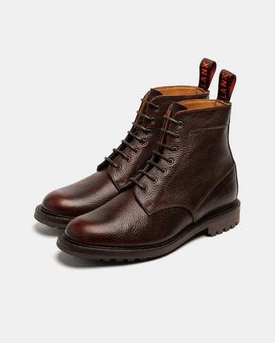 TIMPERLEY // COGNAC GRAINED