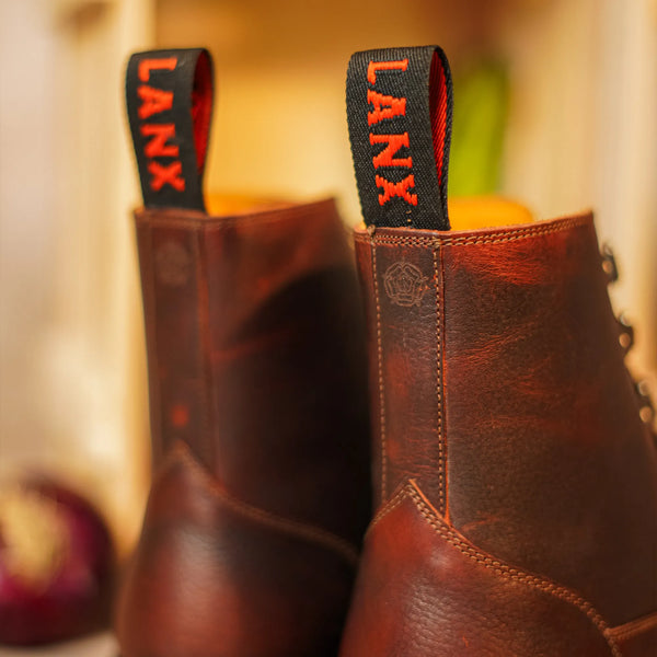 WHALLEY / CHESTNUT GRAINED-Women’s Boots | LANX Proper Men's Shoes