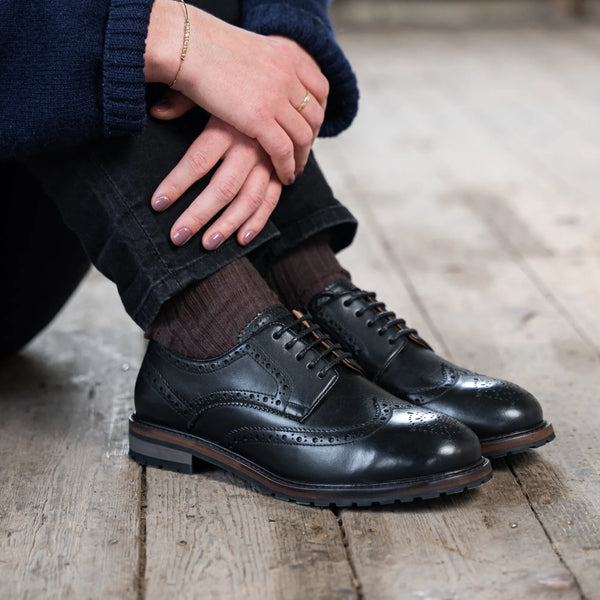 WHITEWELL / BLACK-Women’s Shoes | LANX Proper Men's Shoes