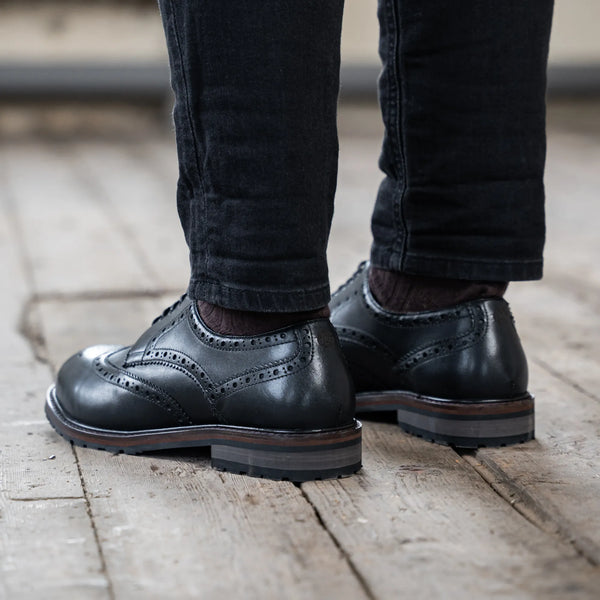 WHITEWELL / BLACK-Women’s Shoes | LANX Proper Men's Shoes