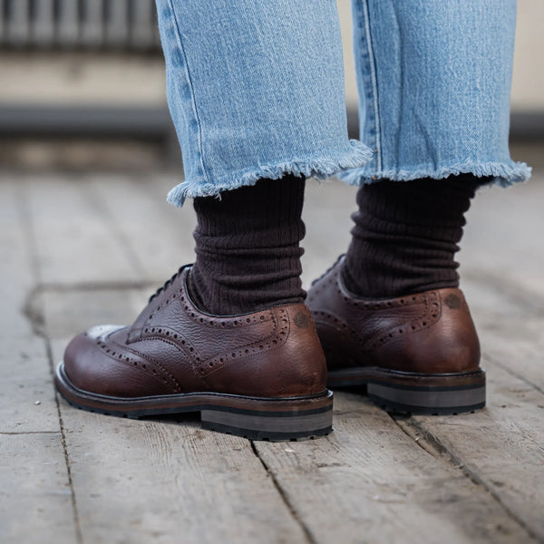 WHITEWELL / CHESTNUT GRAINED-Women’s Shoes | LANX Proper Men's Shoes