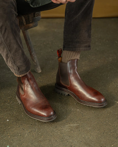 WISWELL // COGNAC GRAINED