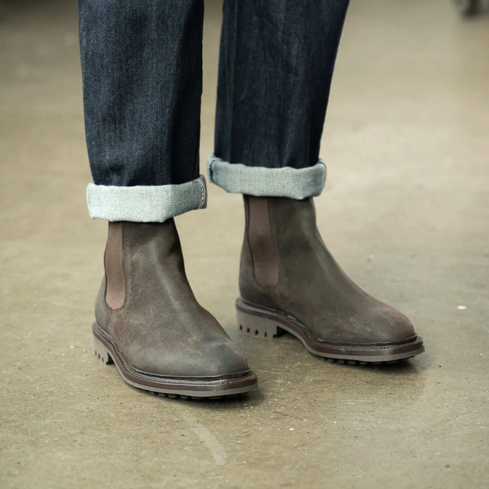 WISWELL // WALNUT-Men's Chelsea | LANX Proper Men's Shoes