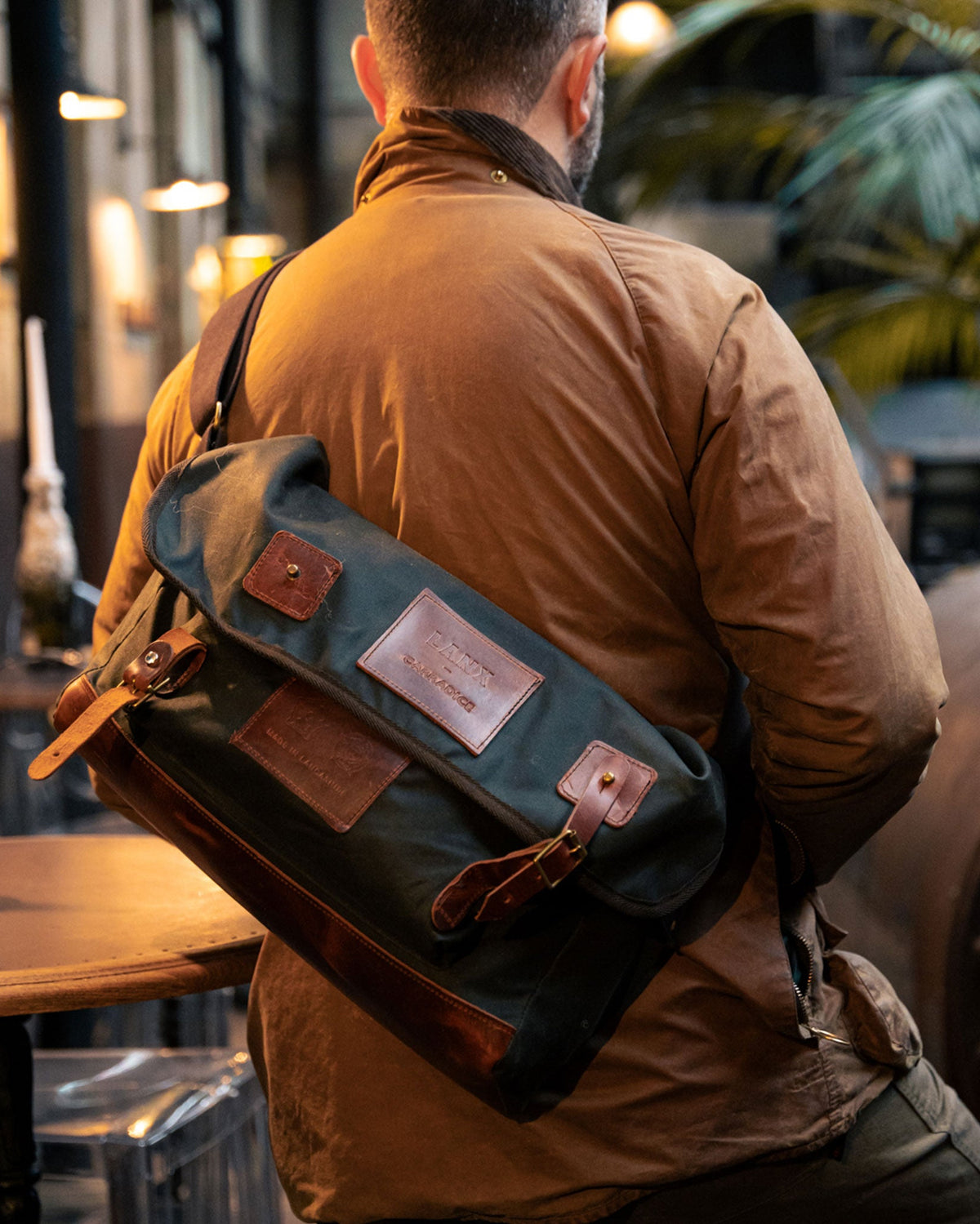 WYRESDALE / KHAKI-Bag | LANX Proper Men's Shoes